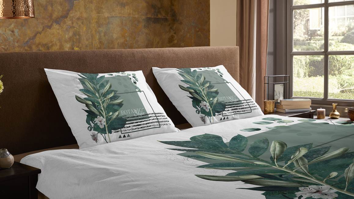Pure Green Boho housse de couette