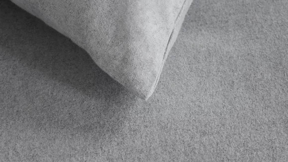 Snoozing Flanel Uni housse de couette en flanelle