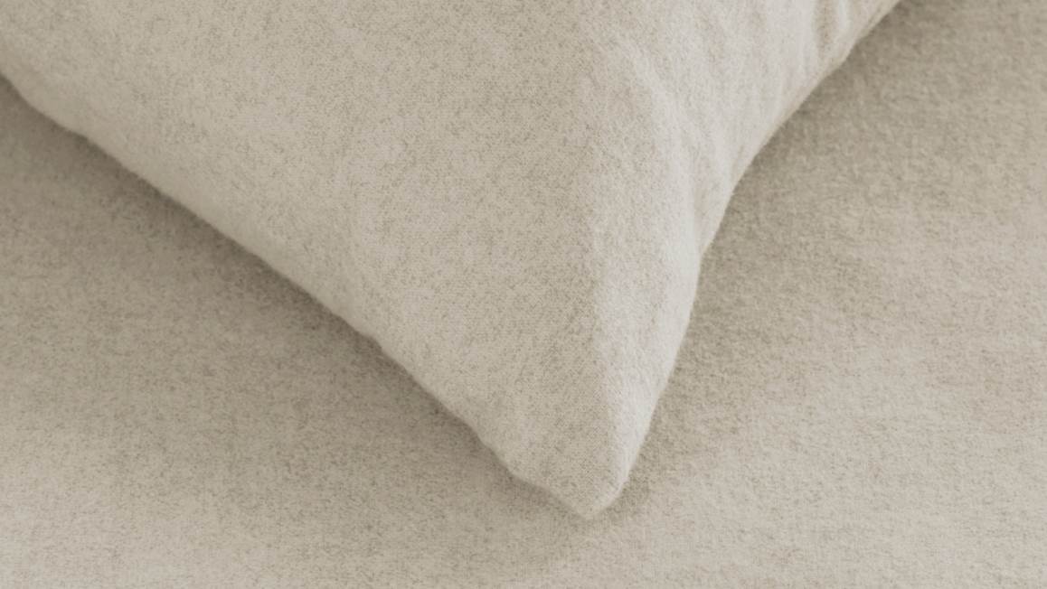 Snoozing Flanel Uni housse de couette en flanelle