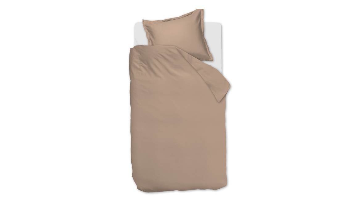 Snoozing Satin Uni housse de couette