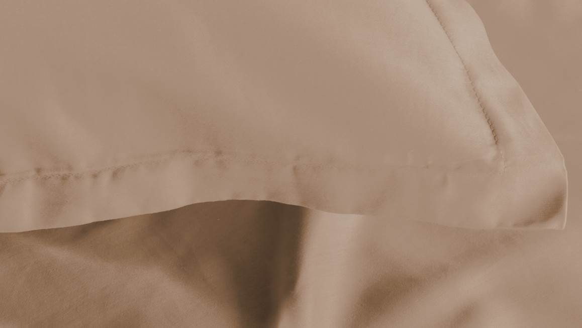 Snoozing Satin Uni housse de couette