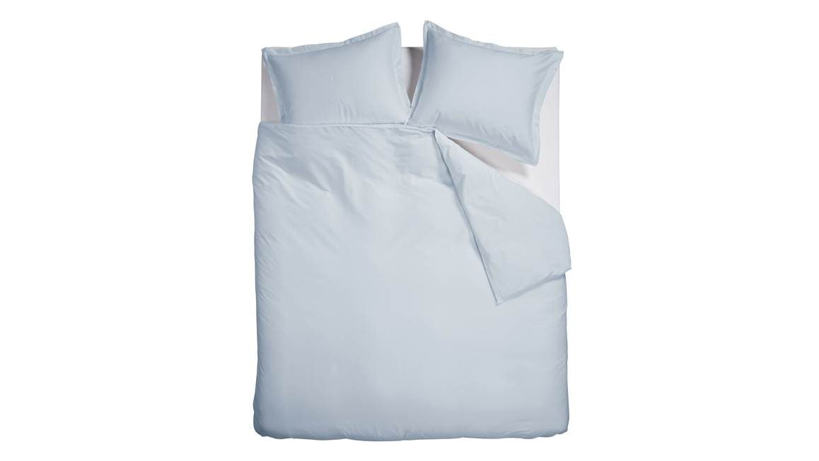 Snoozing Satin Uni housse de couette