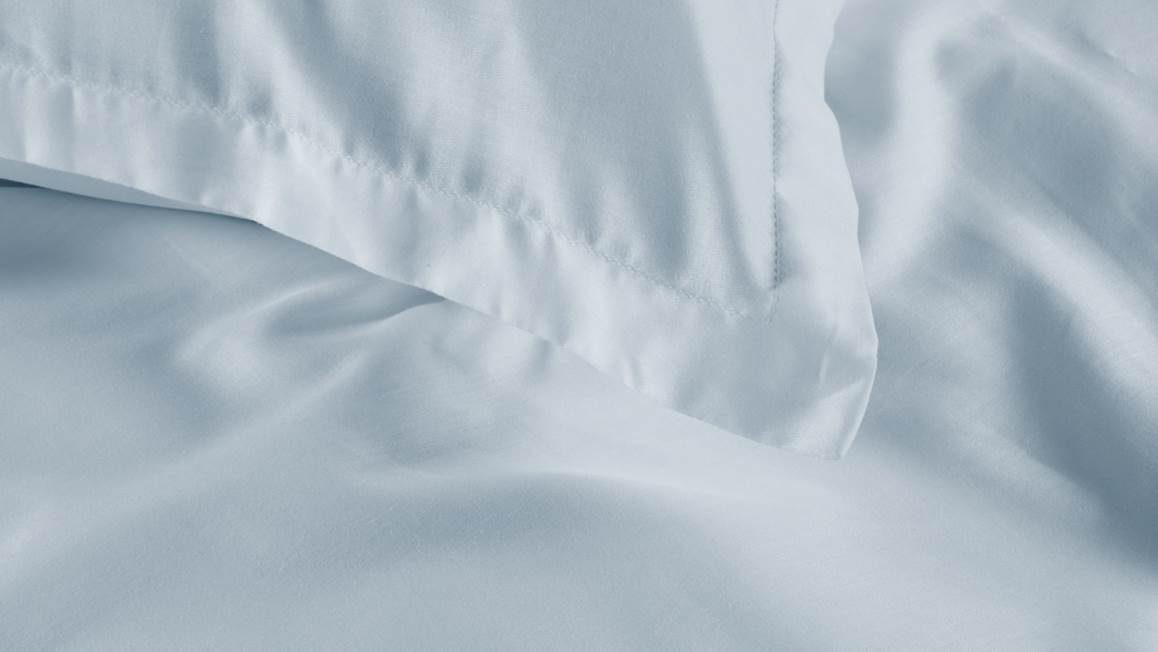 Snoozing Satin Uni housse de couette