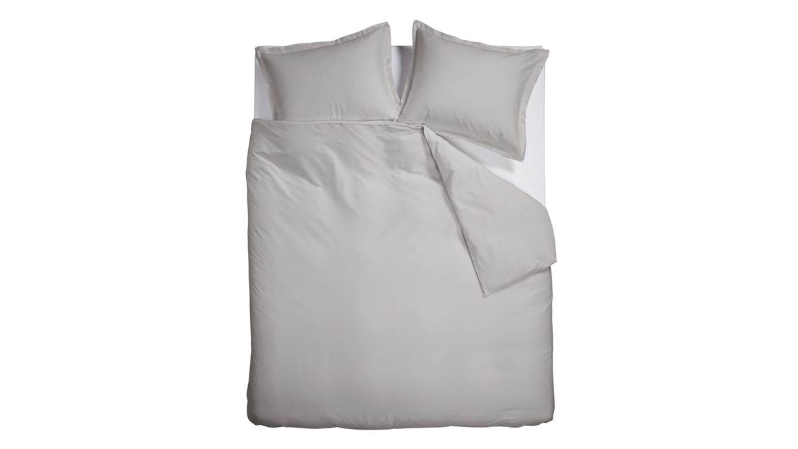 Snoozing Satin Uni housse de couette