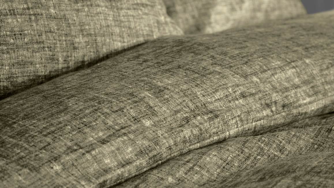 Zohome Flanella di Lino housse de couette en flanelle