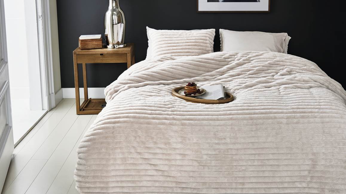 Rivièra Maison Furry Stripes housse de couette