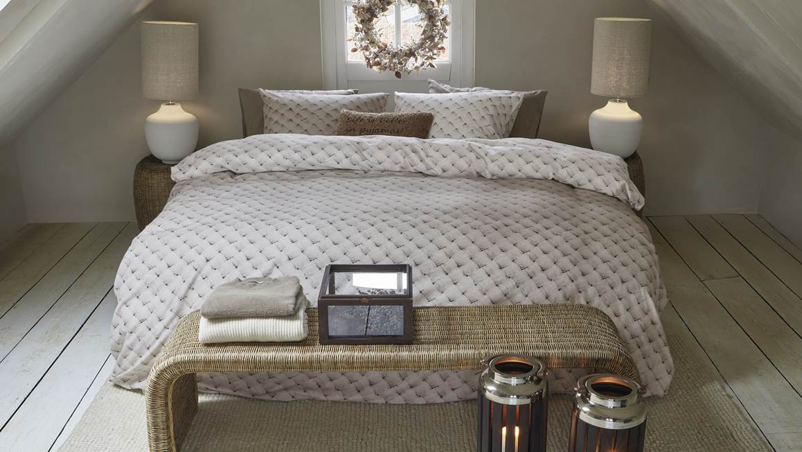 Rivièra Maison Woven Wool housse de couette en flanelle