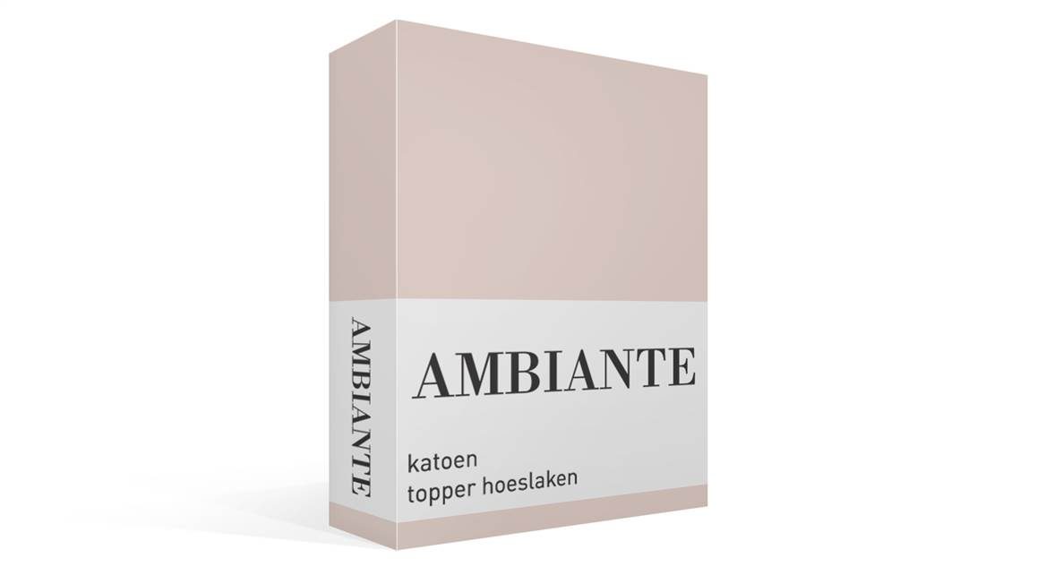 Ambiante Cotton Uni drap-housse surmatelas coton 57 fils