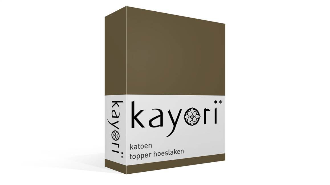 Kayori Kai drap-housse surmatelas coton 57 fils
