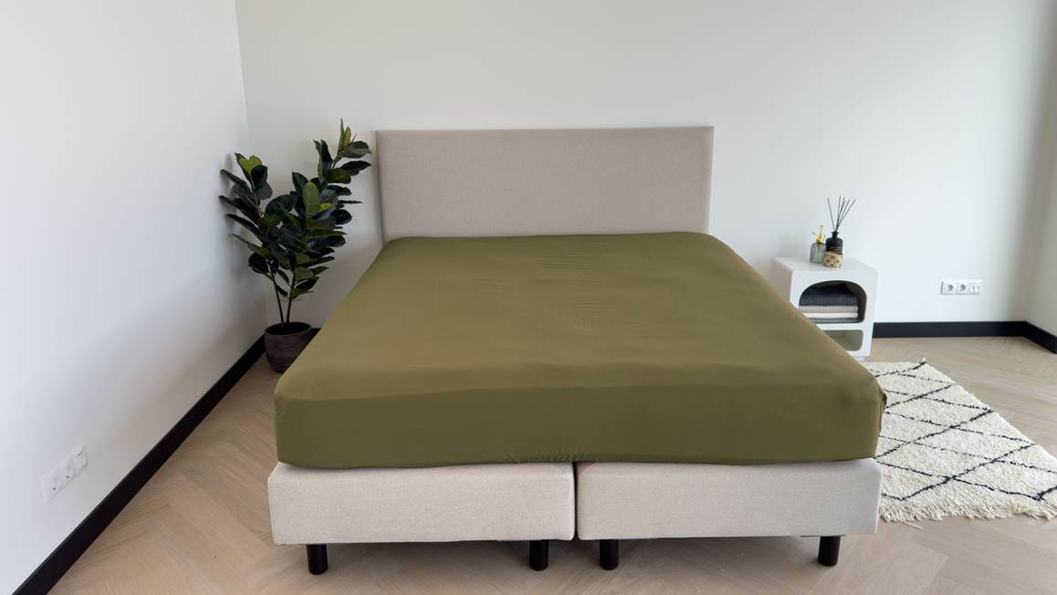 Kayori Kai drap-housse surmatelas coton 57 fils