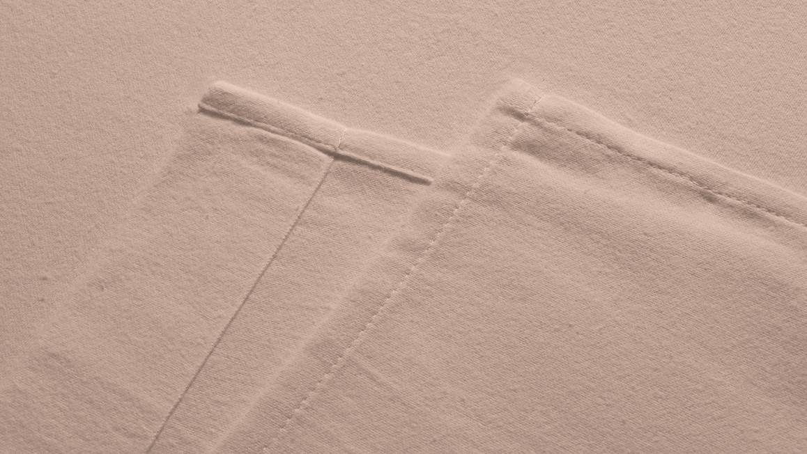 Snoozing drap flanelle