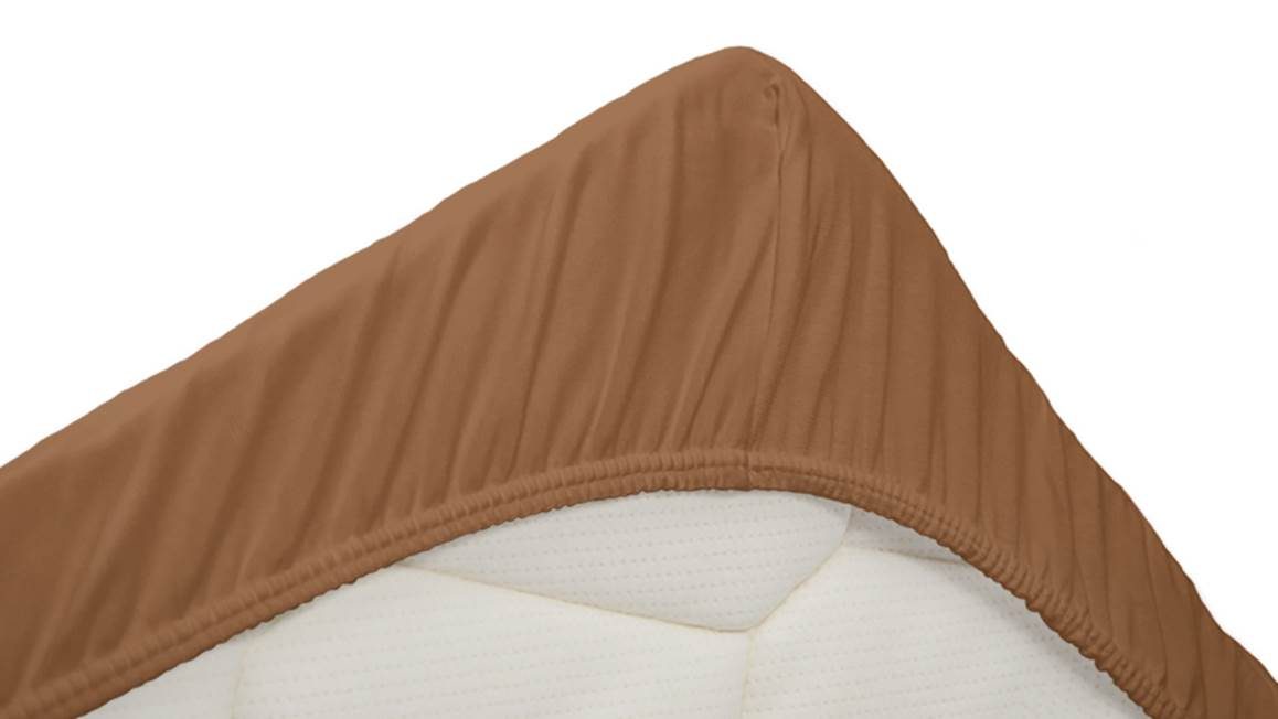 Snoozing drap-housse satin
