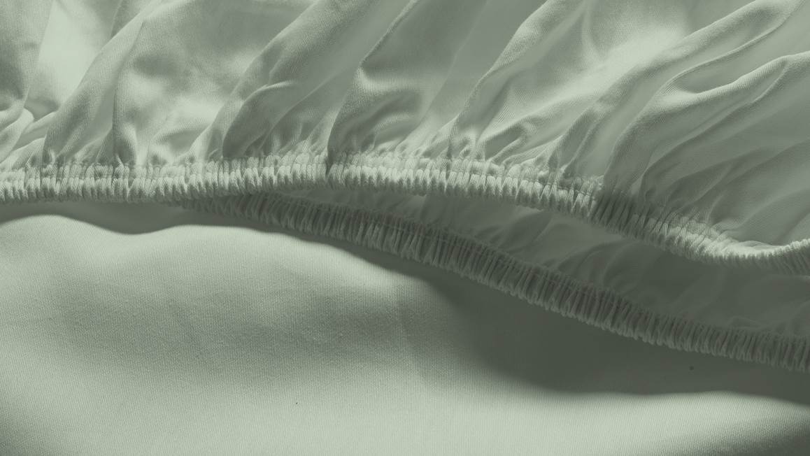 Snoozing drap-housse satin