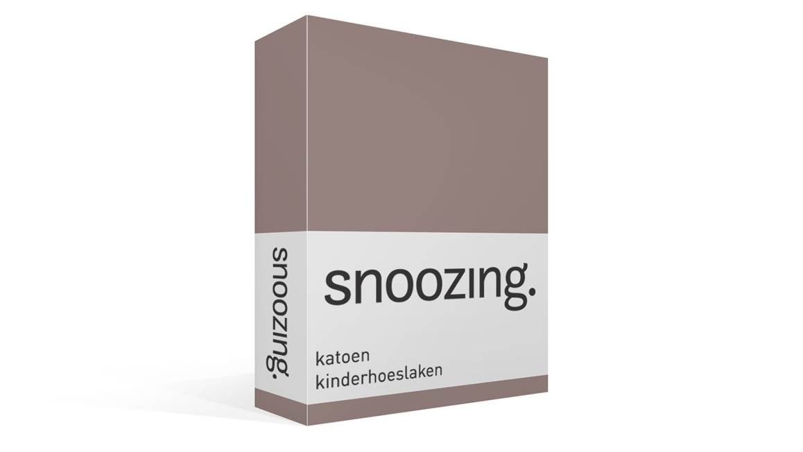 Snoozing drap-housse enfant coton 57 fils