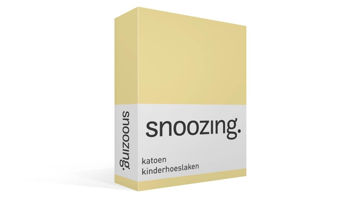Snoozing drap-housse enfant coton 57 fils