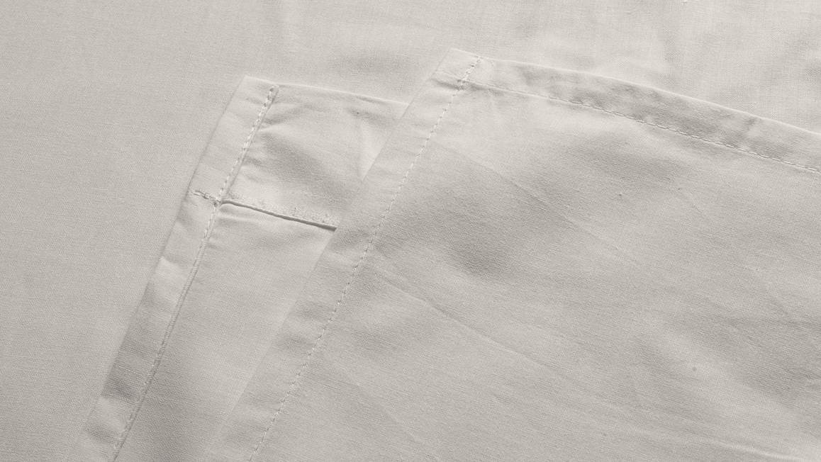 Snoozing drap percale