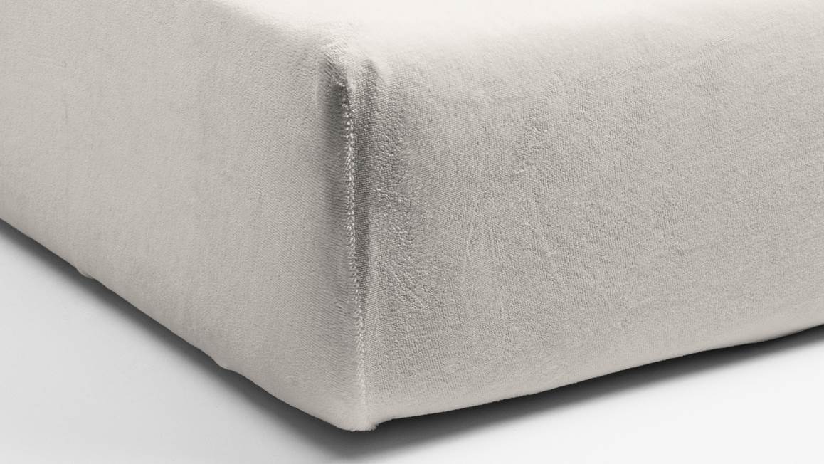 Snoozing drap-housse velours