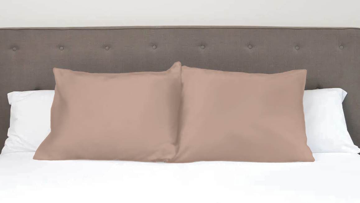 Snoozing taies d'oreiller satin (lot de 2)