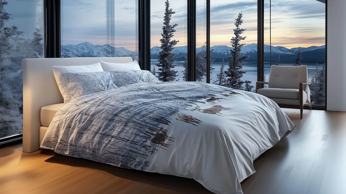 Heckettlane Pelle housse de couette