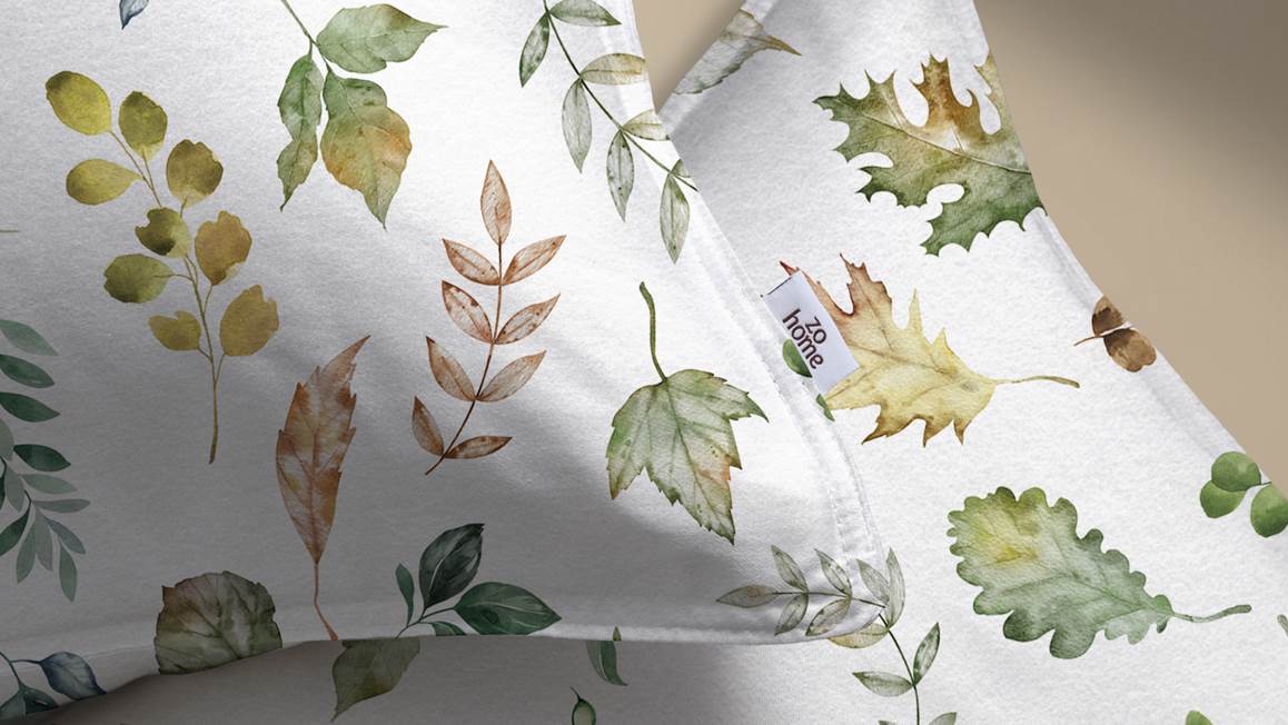 Zohome Amara housse de couette en flanelle