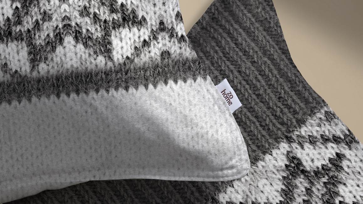 Zohome Anika housse de couette en flanelle