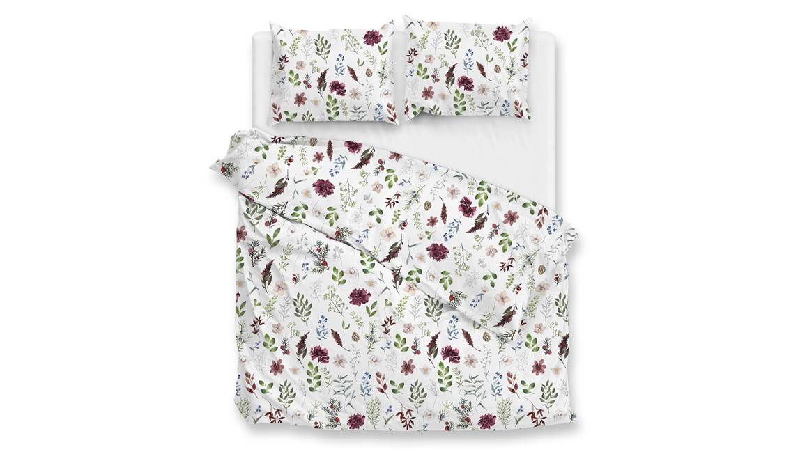 Zohome Celeste housse de couette en flanelle