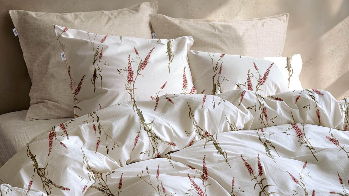 Zohome Elara housse de couette en flanelle