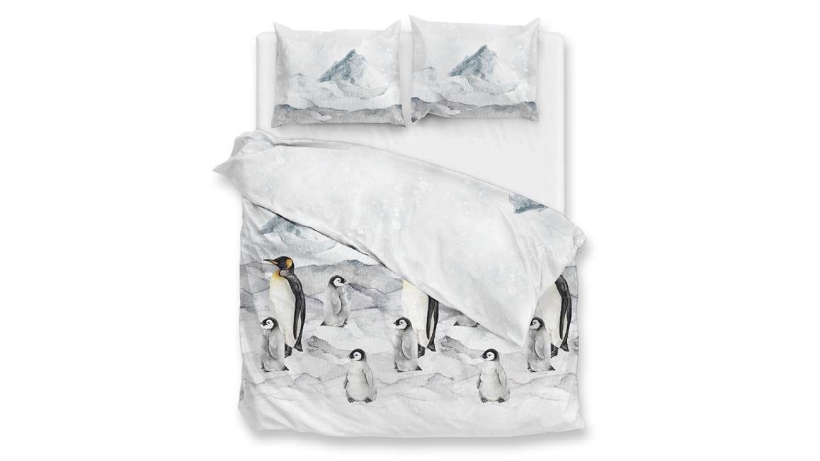 Zohome Frostine housse de couette en flanelle