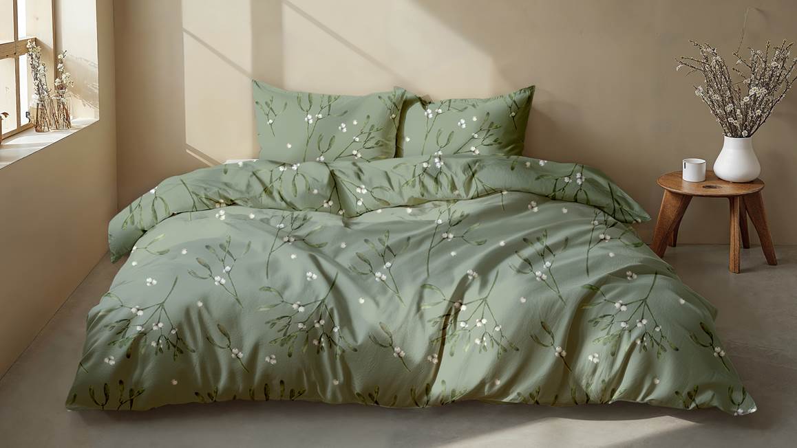 Zohome Hedra housse de couette en flanelle