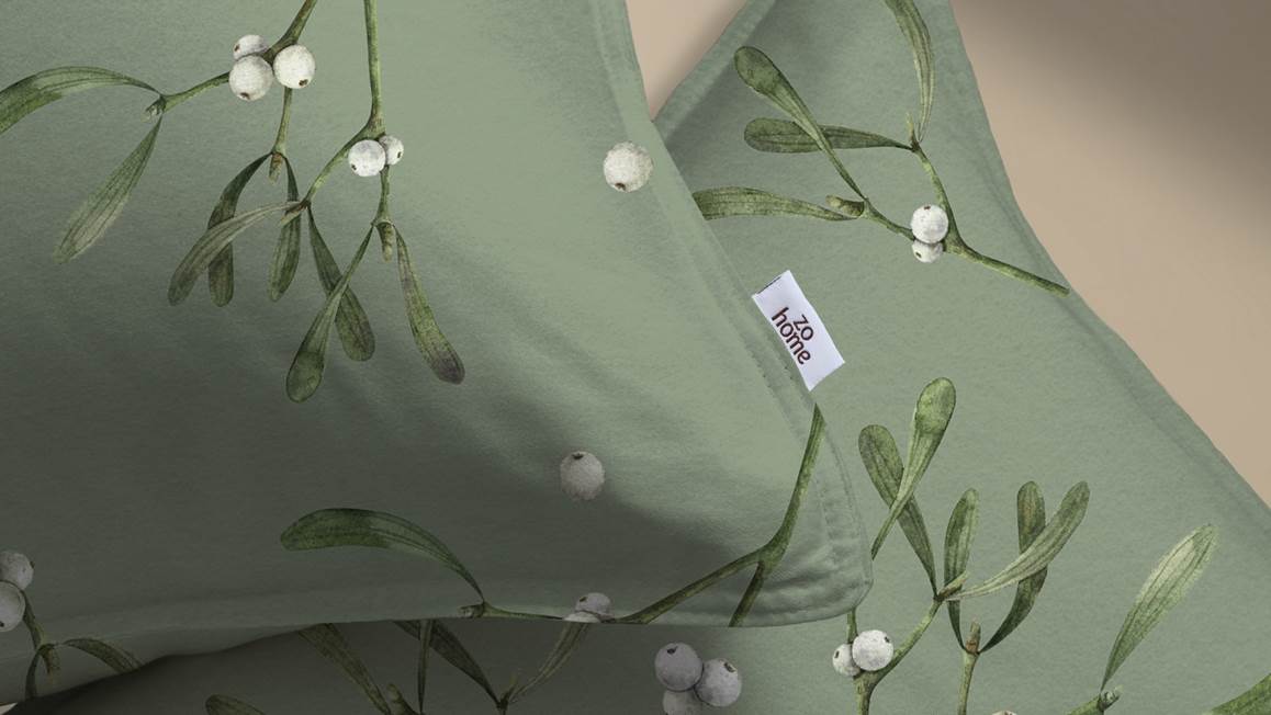 Zohome Hedra housse de couette en flanelle