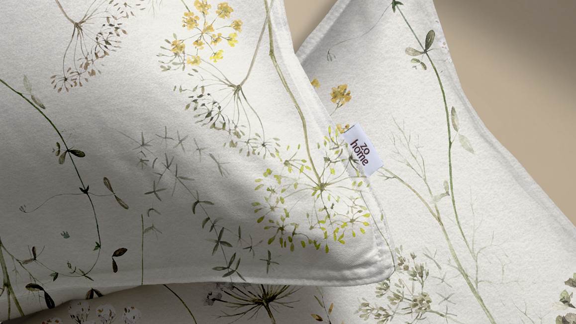 Zohome Leontine housse de couette en flanelle