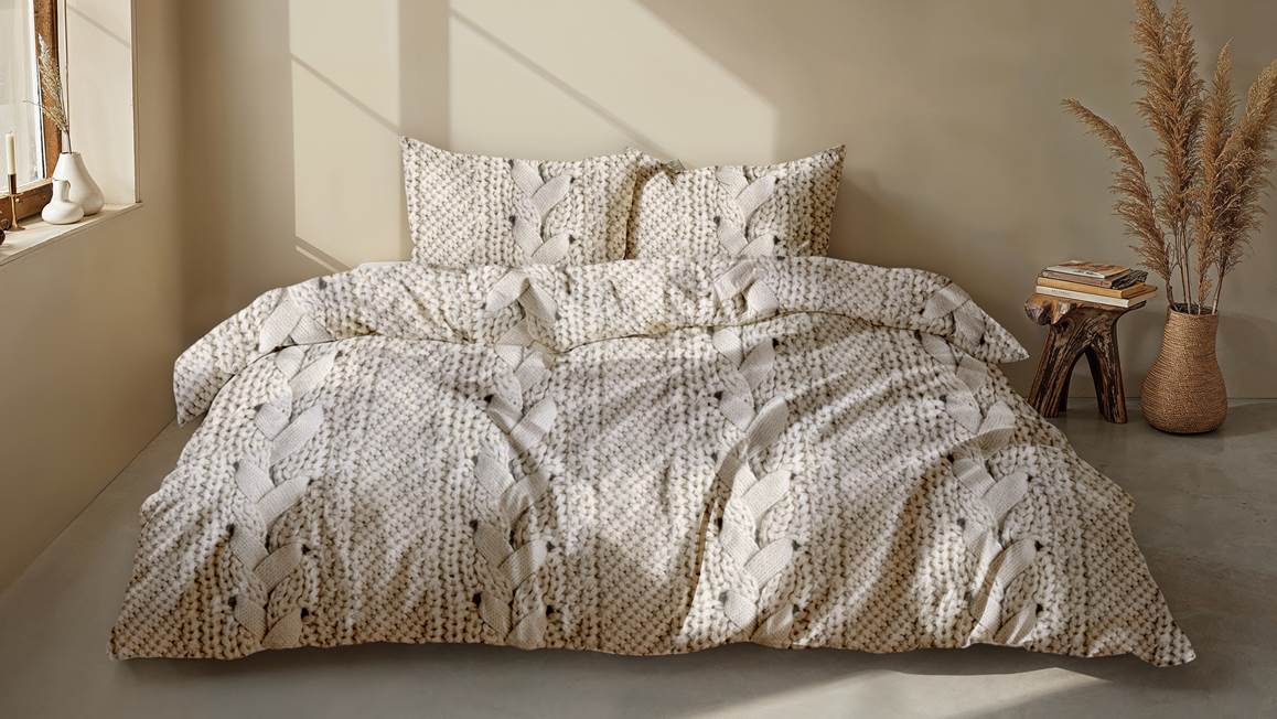 Zohome Mira housse de couette en flanelle