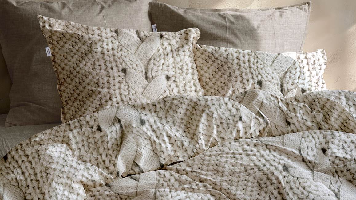 Zohome Mira housse de couette en flanelle