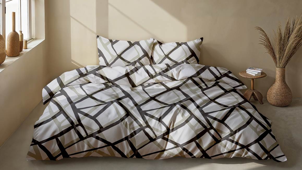 Zohome Serena housse de couette en flanelle