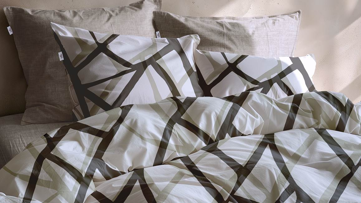 Zohome Serena housse de couette en flanelle