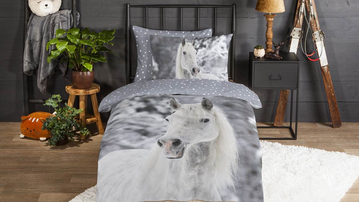 Good Morning Bonnie housse de couette en flanelle