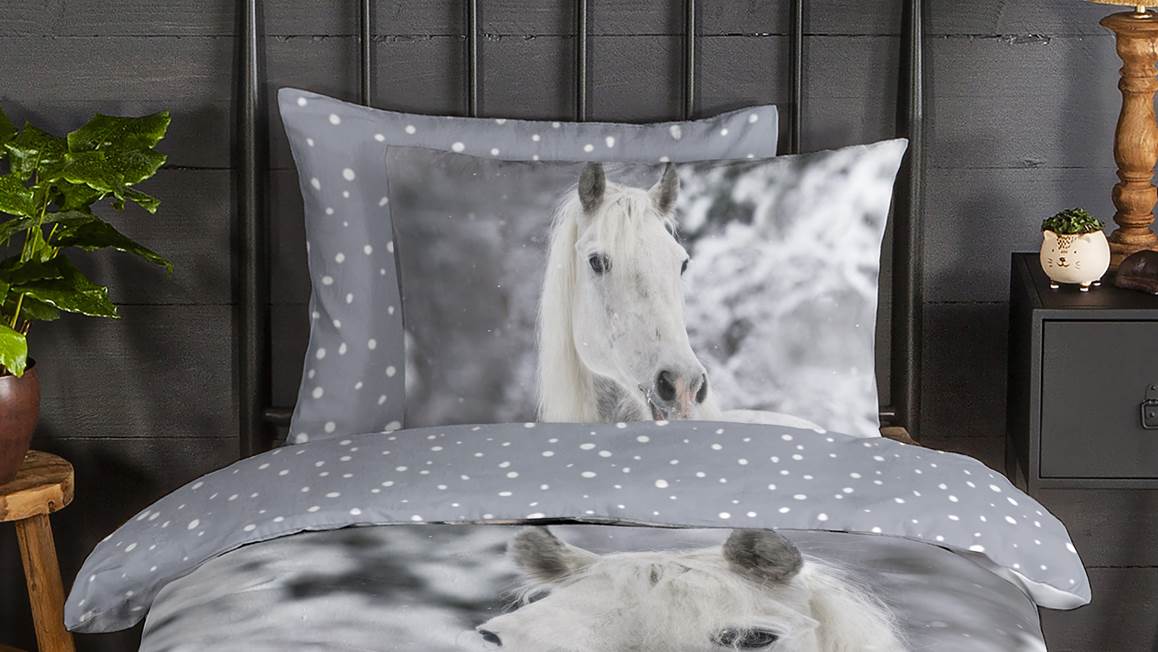 Good Morning Bonnie housse de couette en flanelle