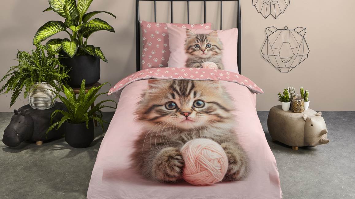 Good Morning Chat housse de couette