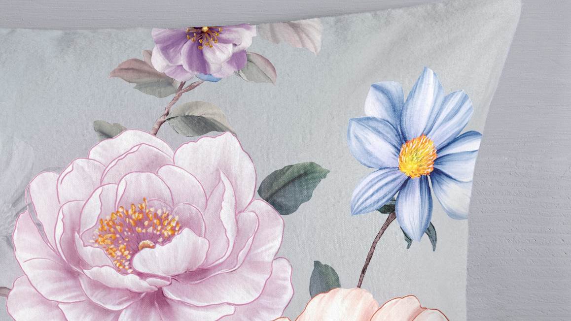 Good Morning Elena housse de couette en flanelle