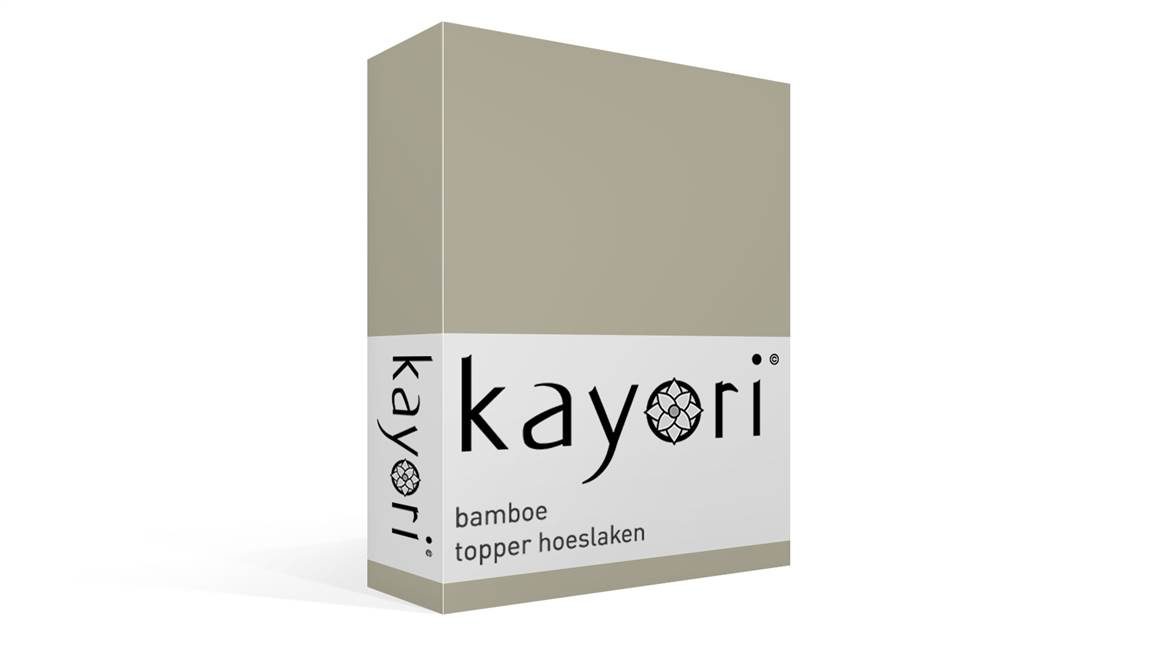 Kayori Simba drap-housse surmatelas bambou