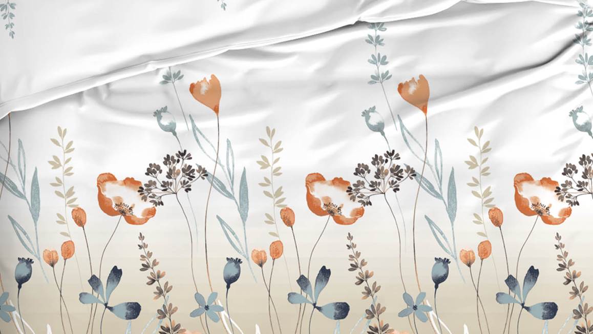 Satin d’Or Zinnia housse de couette