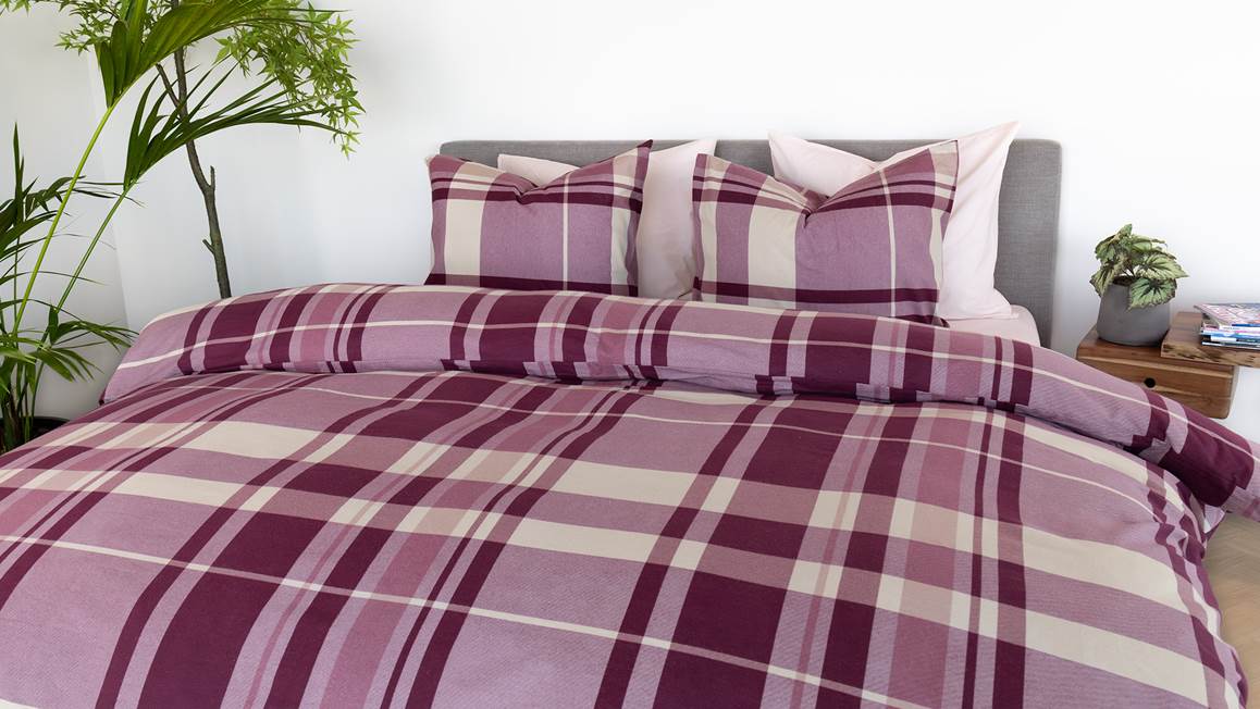 Kayori Anya housse de couette en flanelle