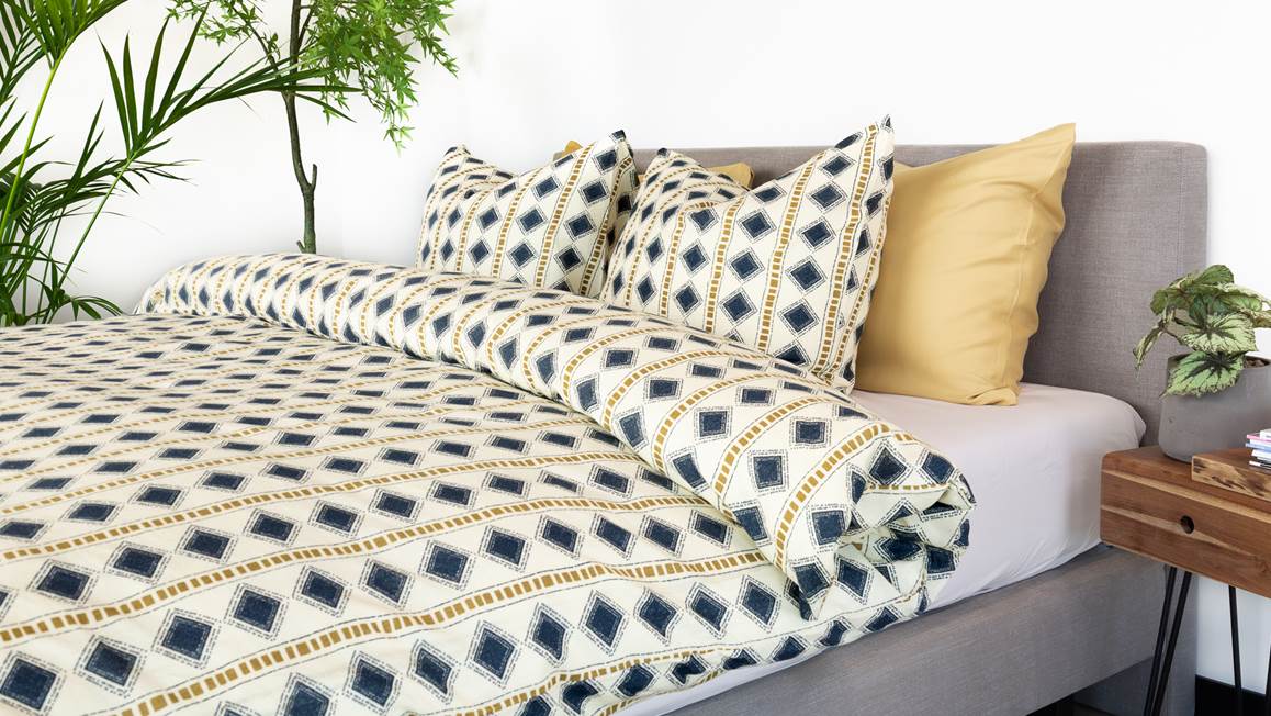 Kayori Figo housse de couette en flanelle