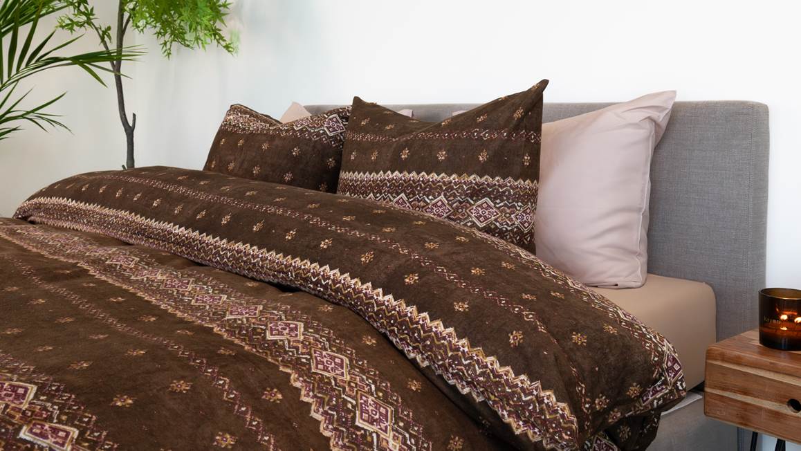 Kayori Sola housse de couette en flanelle