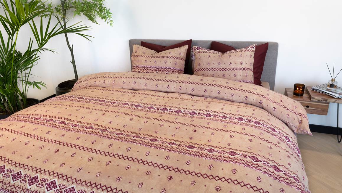 Kayori Sola housse de couette en flanelle