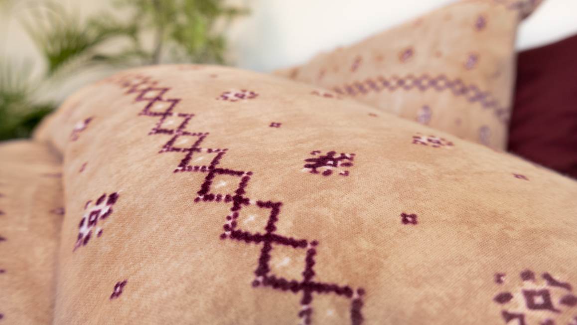 Kayori Sola housse de couette en flanelle