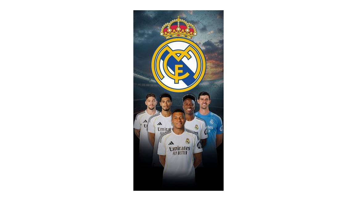 Real Madrid Players serviette de plage