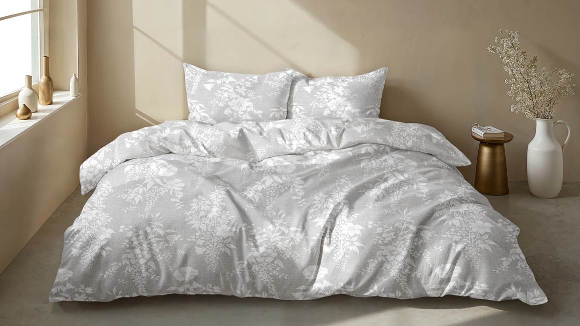 Zohome Ibisco di Lino housse de couette