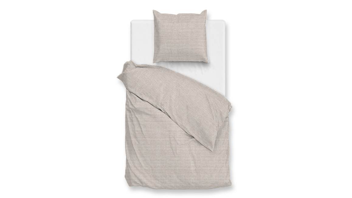 Zohome Striscia di Lino housse de couette