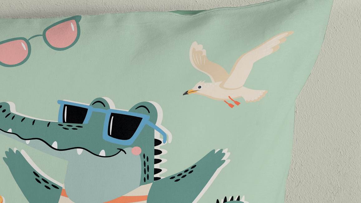 Good Morning Soleil housse de couette